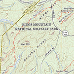 United States Geological Survey Grover, NC (2022, 24000-Scale) digital map
