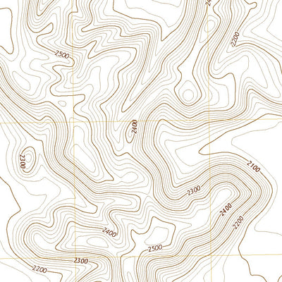 United States Geological Survey Gu Vo, AZ (2021, 24000-Scale) digital map