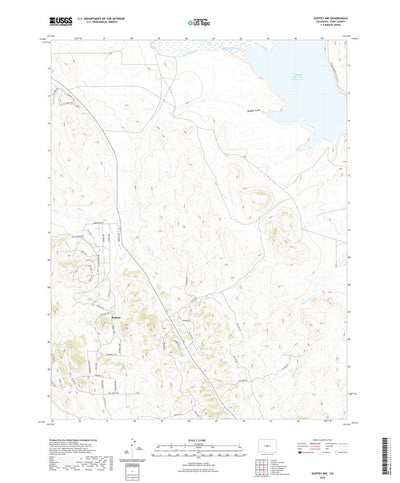 United States Geological Survey Guffey NW, CO (2022, 24000-Scale) digital map