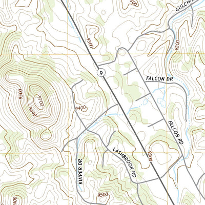 United States Geological Survey Guffey NW, CO (2022, 24000-Scale) digital map