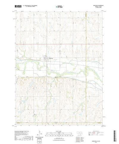 United States Geological Survey Guide Rock, NE (2021, 24000-Scale) digital map