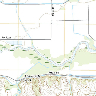 United States Geological Survey Guide Rock, NE (2021, 24000-Scale) digital map