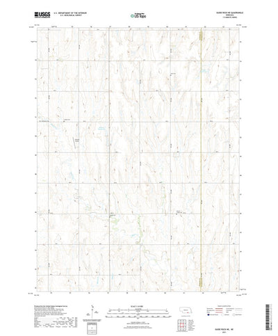 United States Geological Survey Guide Rock NE, NE (2021, 24000-Scale) digital map