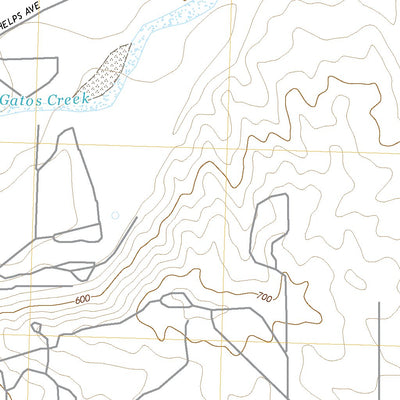 United States Geological Survey Guijarral Hills, CA (2021, 24000-Scale) digital map