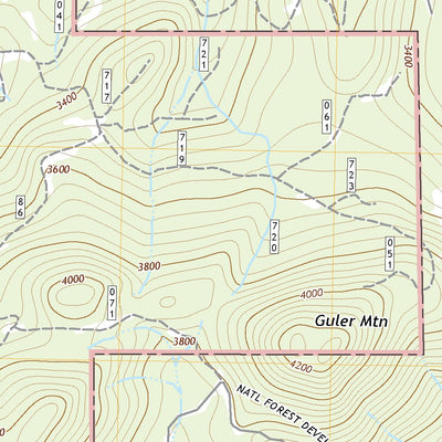 United States Geological Survey Guler Mountain, WA (2020, 24000-Scale) digital map