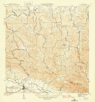 United States Geological Survey Gurabo, PR (1946, 30000-Scale) digital map