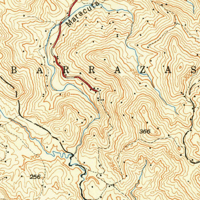 United States Geological Survey Gurabo, PR (1946, 30000-Scale) digital map