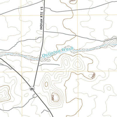 United States Geological Survey Gurli Put Vo, AZ (2021, 24000-Scale) digital map