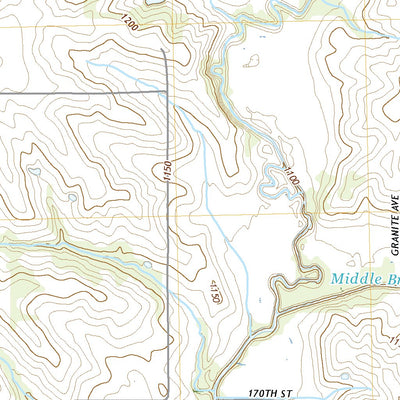 United States Geological Survey Guss, IA (2022, 24000-Scale) digital map