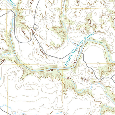 United States Geological Survey Guthrie, TX (2022, 24000-Scale) digital map