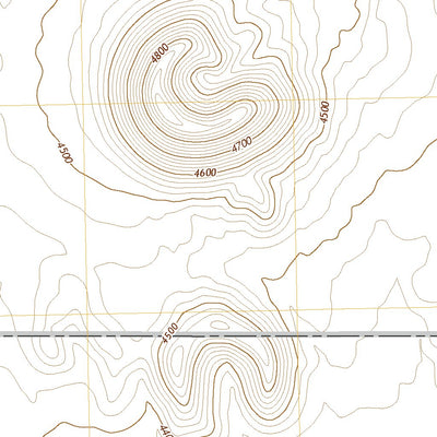 United States Geological Survey Guzmans Lookout Mountain, NM (2020, 24000-Scale) digital map
