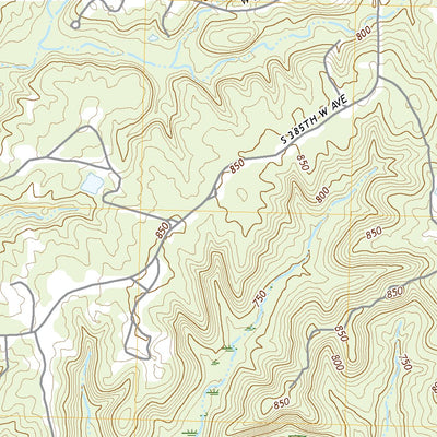 United States Geological Survey Gypsy, OK (2022, 24000-Scale) digital map