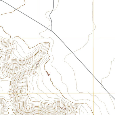 United States Geological Survey Hackberry Hill, NM (2020, 24000-Scale) digital map