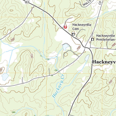 United States Geological Survey Hackneyville, AL (2020, 24000-Scale) digital map