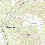 United States Geological Survey Haddens, LA (2020, 24000-Scale) digital map