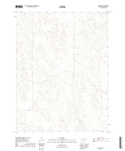 United States Geological Survey Haigler NE, NE (2021, 24000-Scale) digital map
