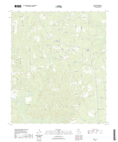 United States Geological Survey Haile, LA (2020, 24000-Scale) digital map