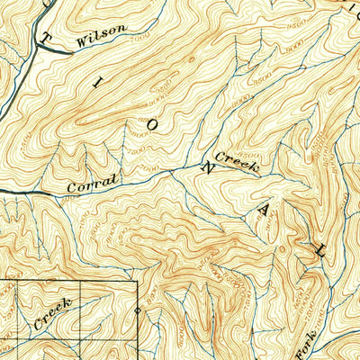 United States Geological Survey Hailey, ID (1895, 125000-Scale) digital map