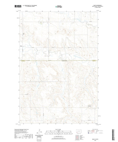 United States Geological Survey Haley, ND (2020, 24000-Scale) digital map