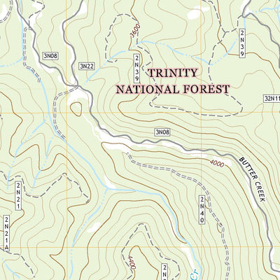United States Geological Survey Halfway Ridge, CA (2021, 24000-Scale) digital map