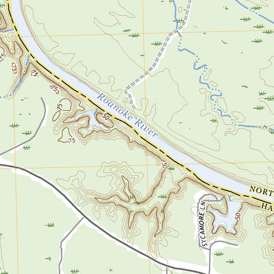 United States Geological Survey Halifax, NC (2022, 24000-Scale) digital map