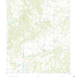 United States Geological Survey Hall, TX (2022, 24000-Scale) digital map