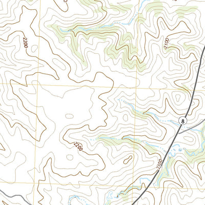 United States Geological Survey Halliday NE, ND (2020, 24000-Scale) digital map