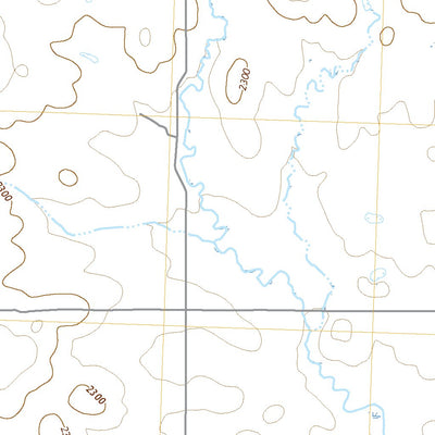 United States Geological Survey Halliday NW, ND (2020, 24000-Scale) digital map