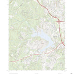 United States Geological Survey Hallsboro, VA (2022, 24000-Scale) digital map