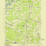 United States Geological Survey Hallwood, VA-MD (1943, 31680-Scale) digital map