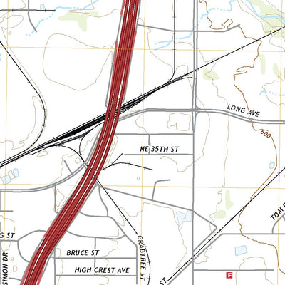 United States Geological Survey Haltom City, TX (2022, 24000-Scale) digital map