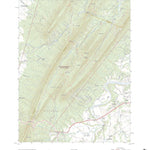 United States Geological Survey Hamburg, VA (2022, 24000-Scale) digital map