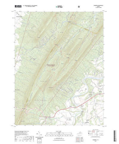 United States Geological Survey Hamburg, VA (2022, 24000-Scale) digital map