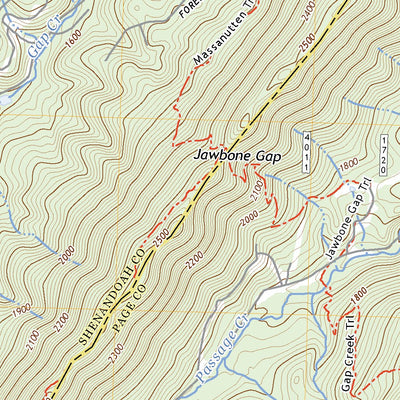 United States Geological Survey Hamburg, VA (2022, 24000-Scale) digital map