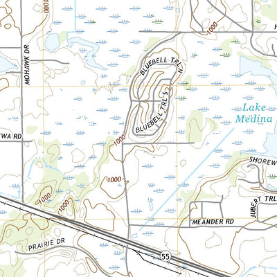 United States Geological Survey Hamel, MN (2022, 24000-Scale) digital map