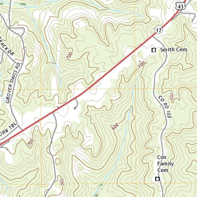 United States Geological Survey Hamilton, AL (2020, 24000-Scale) digital map