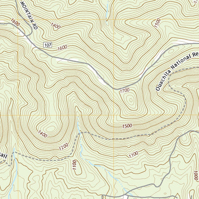 United States Geological Survey Hamilton, AR (2020, 24000-Scale) digital map