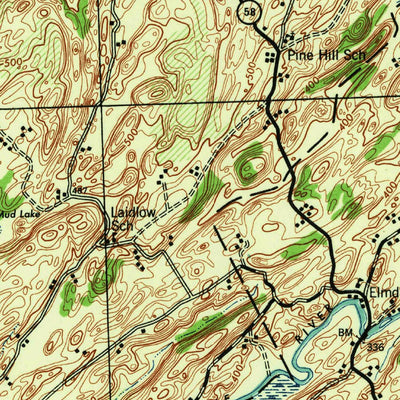 United States Geological Survey Hammond, NY (1944, 62500-Scale) digital map