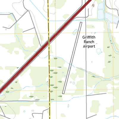United States Geological Survey Hamshire, TX (2022, 24000-Scale) digital map