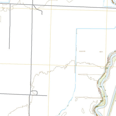 United States Geological Survey Hanleyville, MO (2021, 24000-Scale) digital map