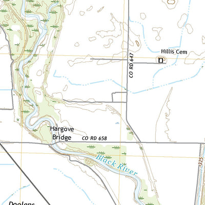 United States Geological Survey Hanleyville, MO (2021, 24000-Scale) digital map