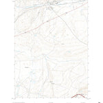 United States Geological Survey Hanna, WY (2021, 24000-Scale) digital map