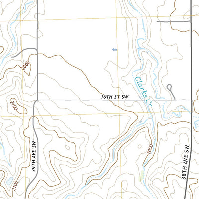 United States Geological Survey Hannover NE, ND (2020, 24000-Scale) digital map