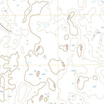 United States Geological Survey Hansboro SW, ND (2020, 24000-Scale) digital map