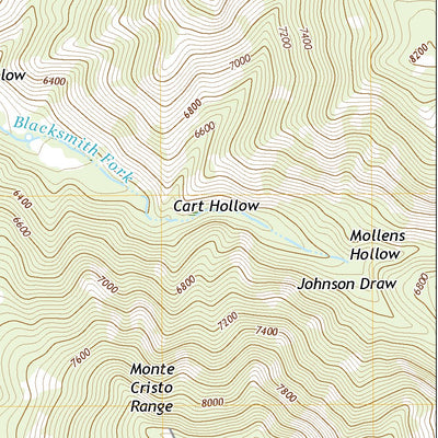 United States Geological Survey Hardware Ranch, UT (2020, 24000-Scale) digital map