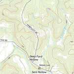 United States Geological Survey Hardy NE, AR (2020, 24000-Scale) digital map