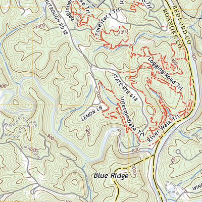 United States Geological Survey Hardy, VA (2022, 24000-Scale) digital map