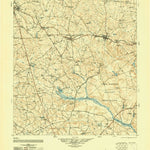 United States Geological Survey Harlem, GA (1948, 62500-Scale) digital map