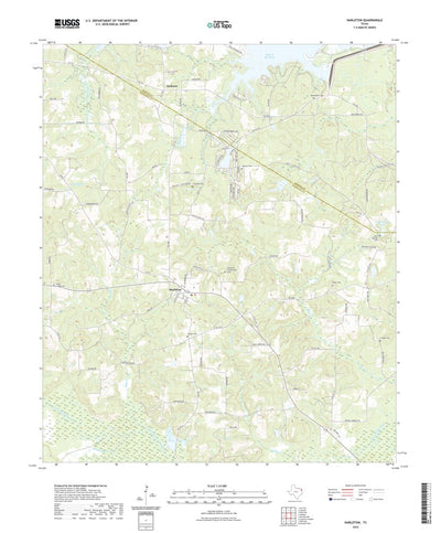 United States Geological Survey Harleton, TX (2022, 24000-Scale) digital map