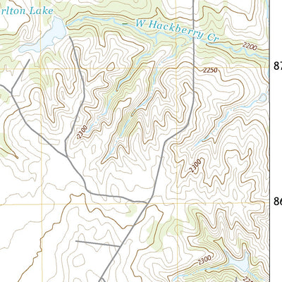 United States Geological Survey Harmon SW, OK (2022, 24000-Scale) digital map